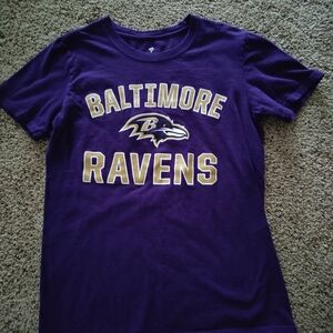 Fanatics Purple Baltimore Ravens Tee